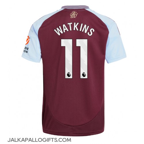 Aston Villa Ollie Watkins #11 Kotipaita 2024-25 Lyhythihainen